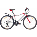 Велосипед Pioneer Optima 26"/16" white/red/gray